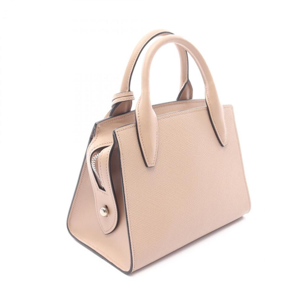 Prada SAFFIANO CUIR + C Monochrome 2-Way Handbag, Saffiano Leather, Women's, ... - Picture 2 of 8